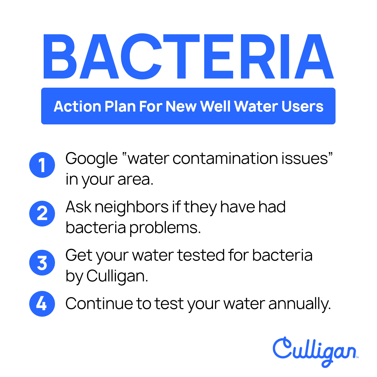 graphic explaining bacteria in tap water