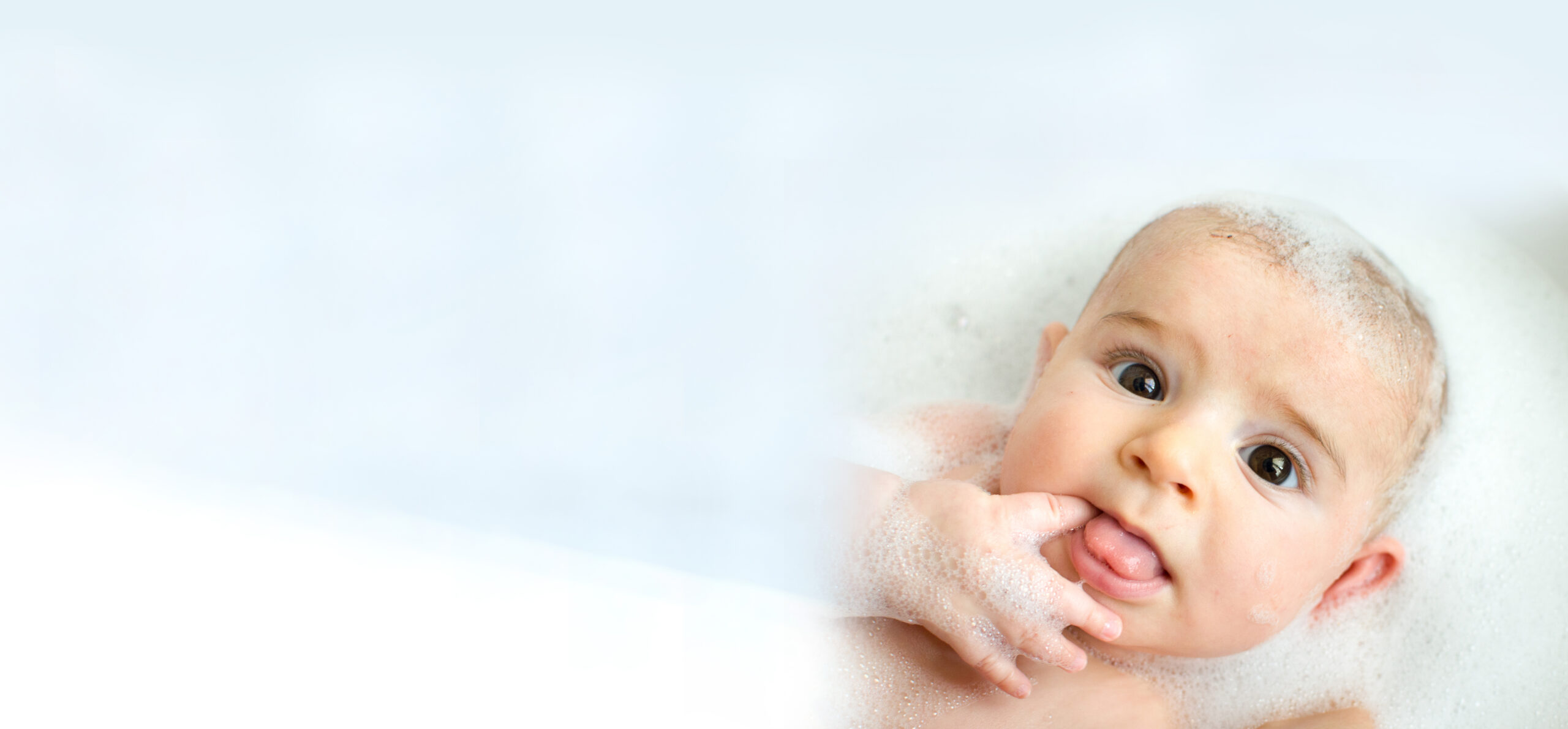 Shot of a cut baby boy having fun in the bathtub