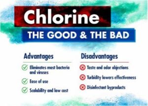 Chlorine - The good and the bad - advantages and disadvantages of chlorine being used in water treatment